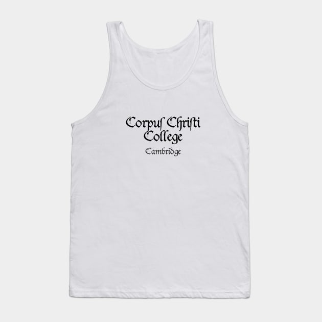 Cambridge Corpus Christi College Medieval University Tank Top by RetroGeek